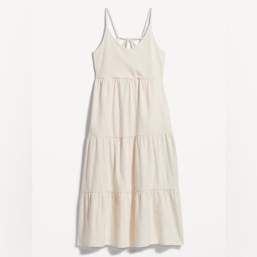 Old Navy Tie-Back Midi Swing Dress in Size XL Tall